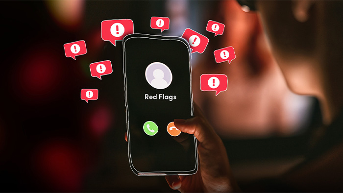 Identifying an Online Dating Red Flag