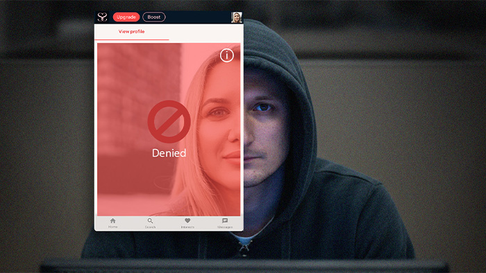 Scammer being blocked from Seeking.com