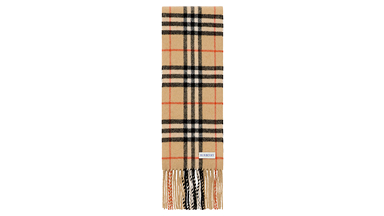 Burberry Classic Check Cashmere Scarf