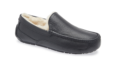 UGG Ascot Leather Slippers