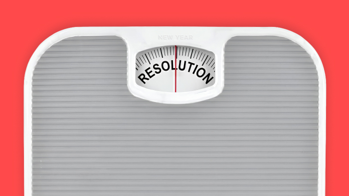 Scale that reads Resolution